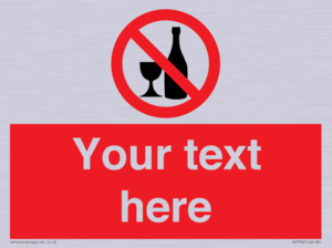 Custom prohibition no alcohol